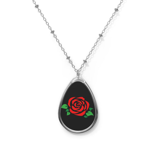 Elegant Rose Pendant Necklace, Floral Jewelry, Women’s Gift, Anniversary Present, Boho Chic Accessory, Special Occasion Necklace