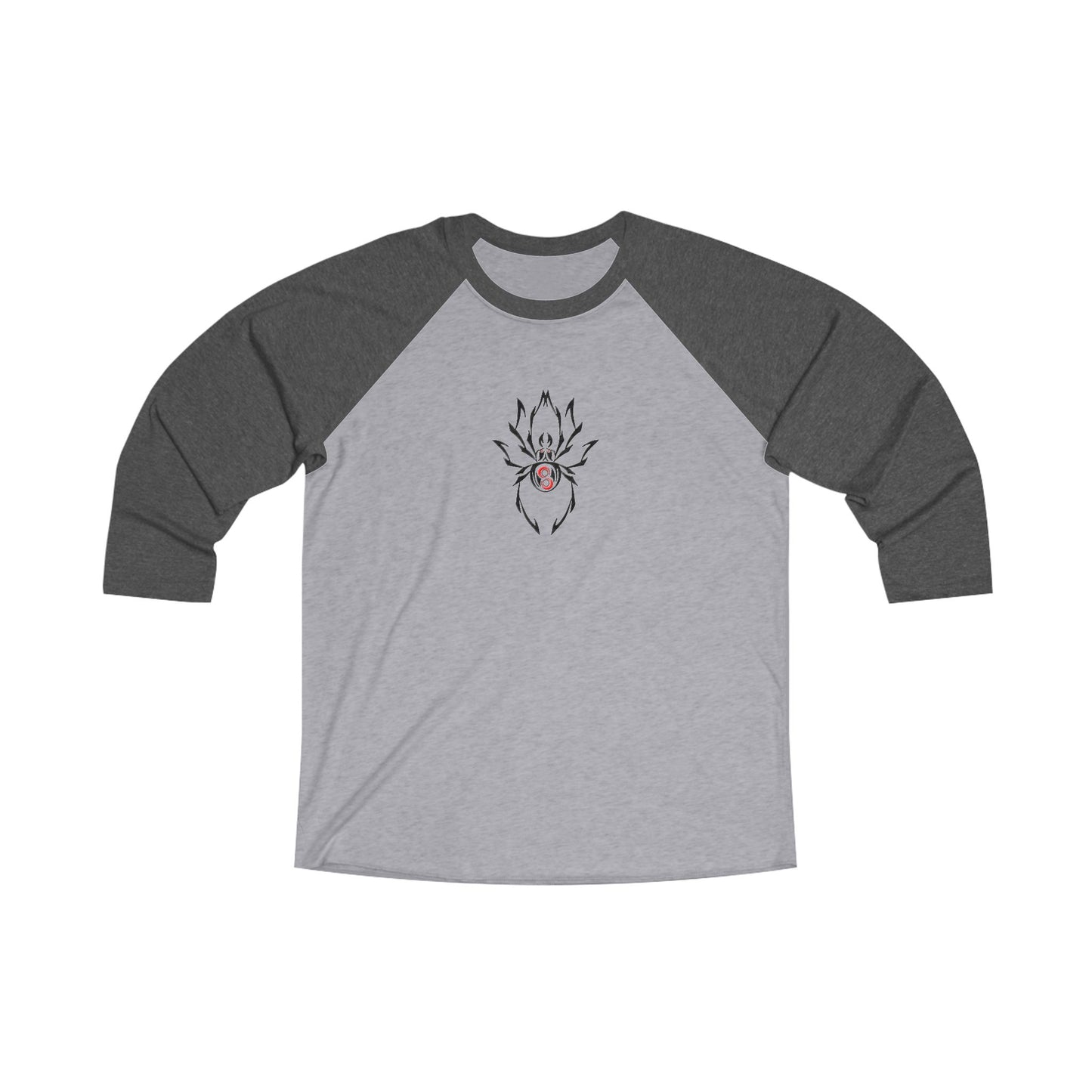 Vintage-Inspired Unisex Tri-Blend Raglan Tee with Unique Spider Design, Casual Wear, Halloween Apparel, Gift for Nature Lovers, [...]