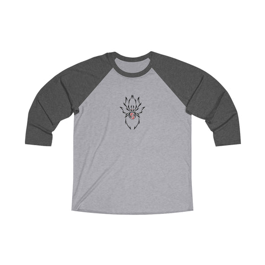 Vintage-Inspired Unisex Tri-Blend Raglan Tee with Unique Spider Design, Casual Wear, Halloween Apparel, Gift for Nature Lovers, [...]