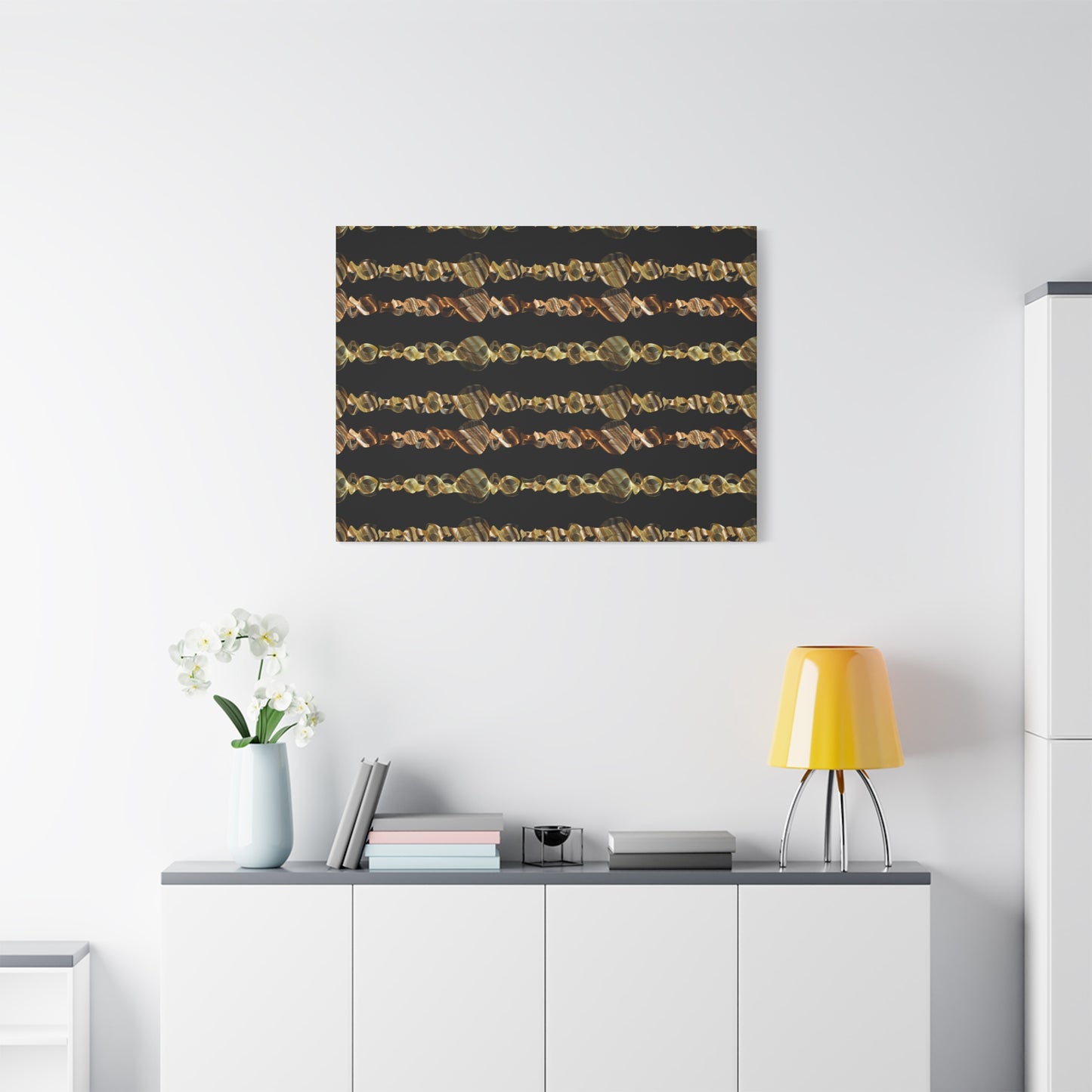 Artistic Canvas Gold and Black