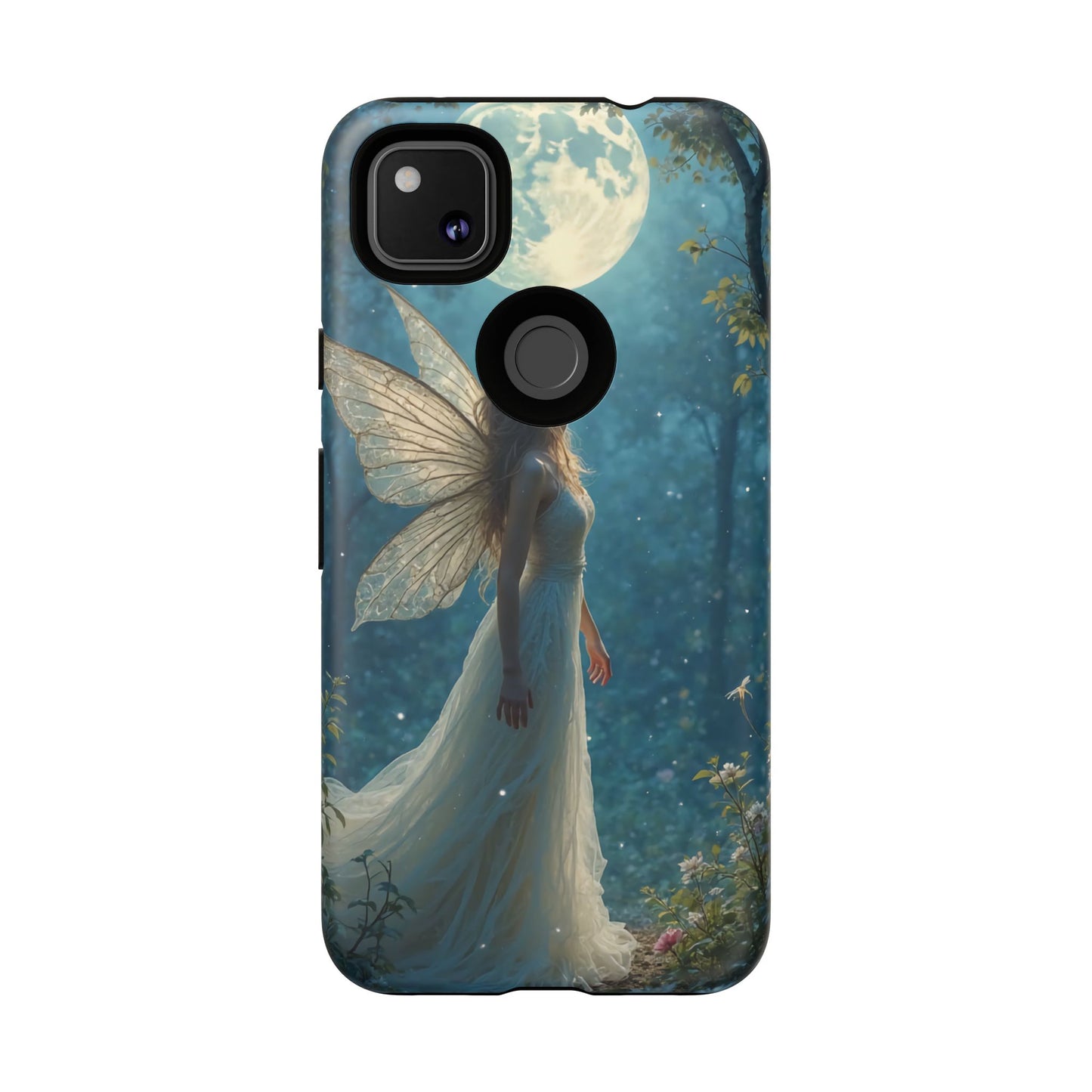 Fairy Moon Phone Case | Tough Cases for Nature Lovers, Fantasy Gift, Boho Phone Accessory, Ethereal Aesthetic, Magical Design