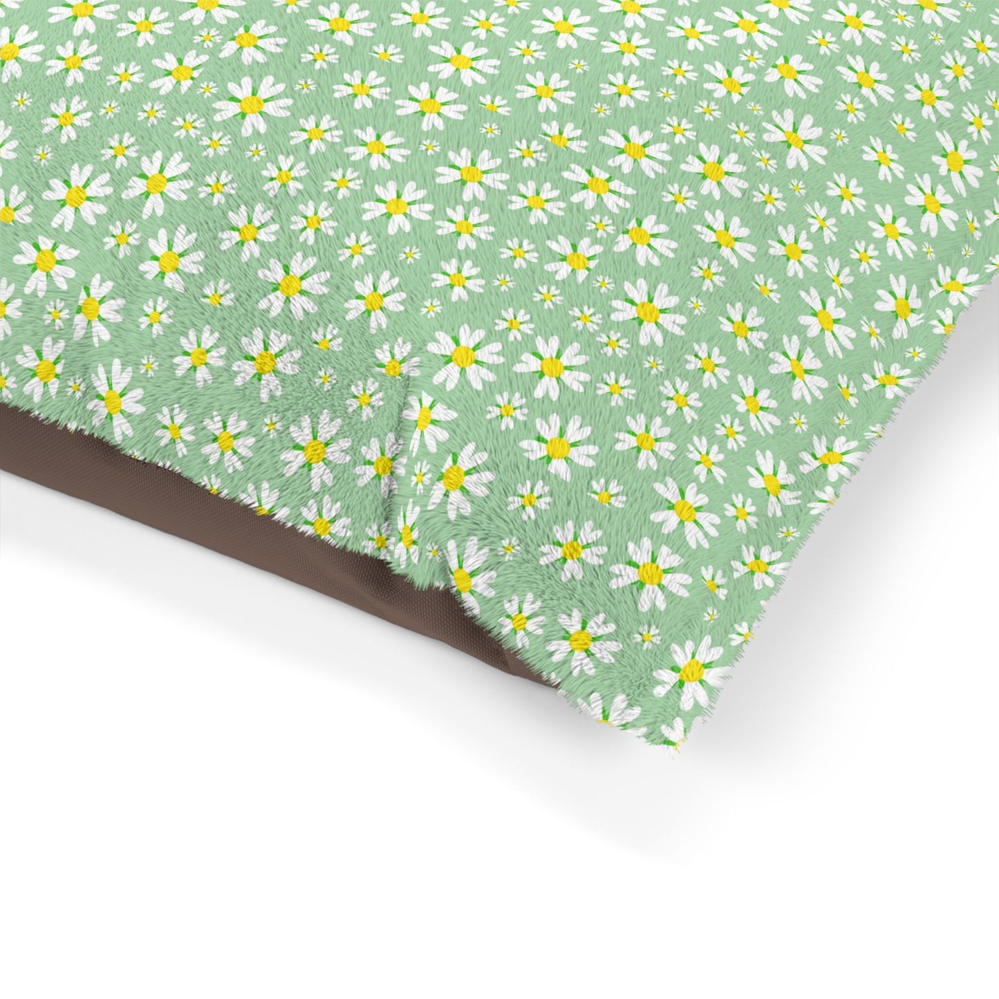 Floral Print Pet Bed, Comfortable Dog Bed, Cozy Cat Bed, Gift for Pet Lovers, Dog Couch, Decorative Pet Cushion