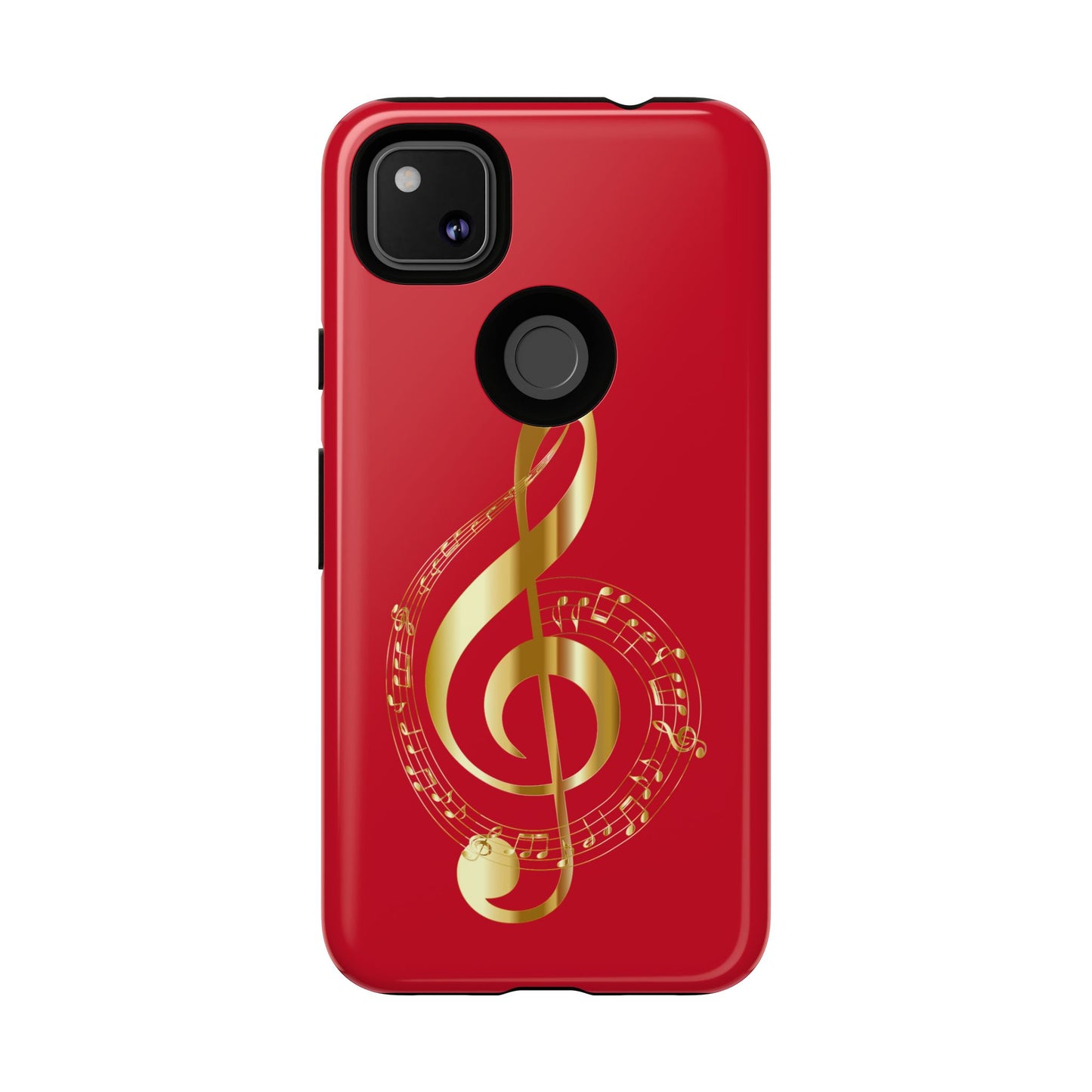 Tough Cases - Red Musical Note