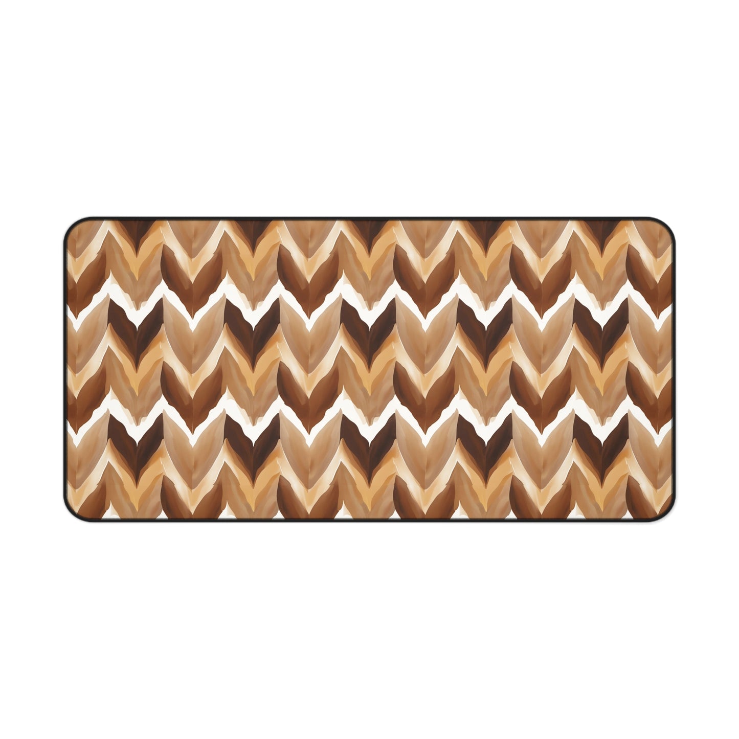 Stylish Geometric Desk Mat - Modern Office Decor for Workspace