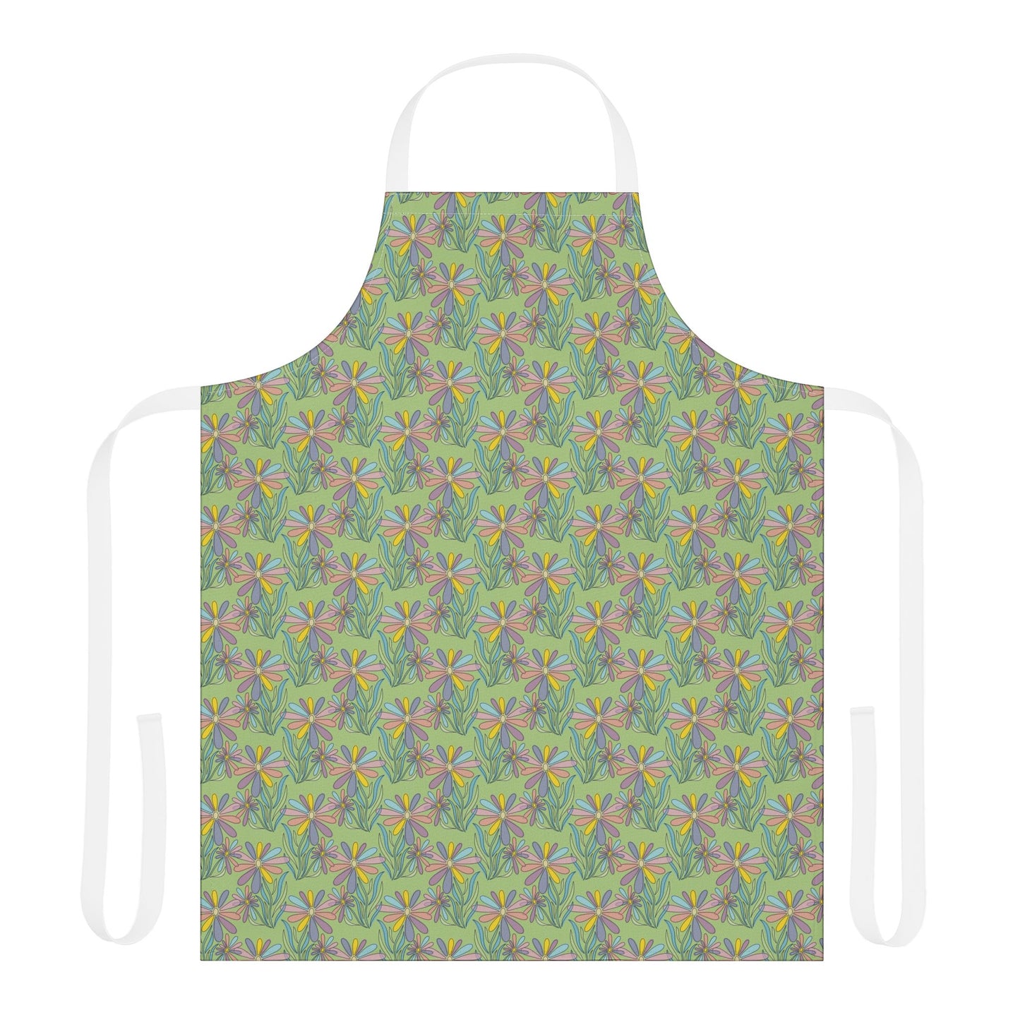 Apron, 5-Color Straps (AOP)