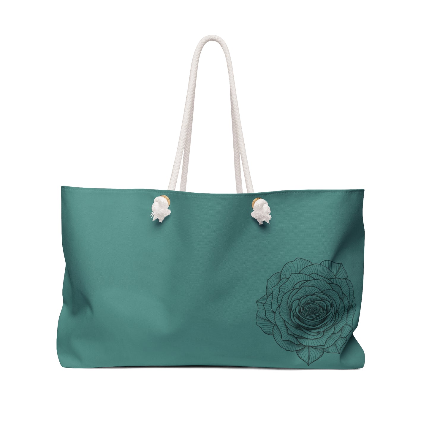Elegant Floral Weekender Bag | Stylish Travel Tote | Perfect for Weekend Getaways, Beach Days, Gym, or Gifts