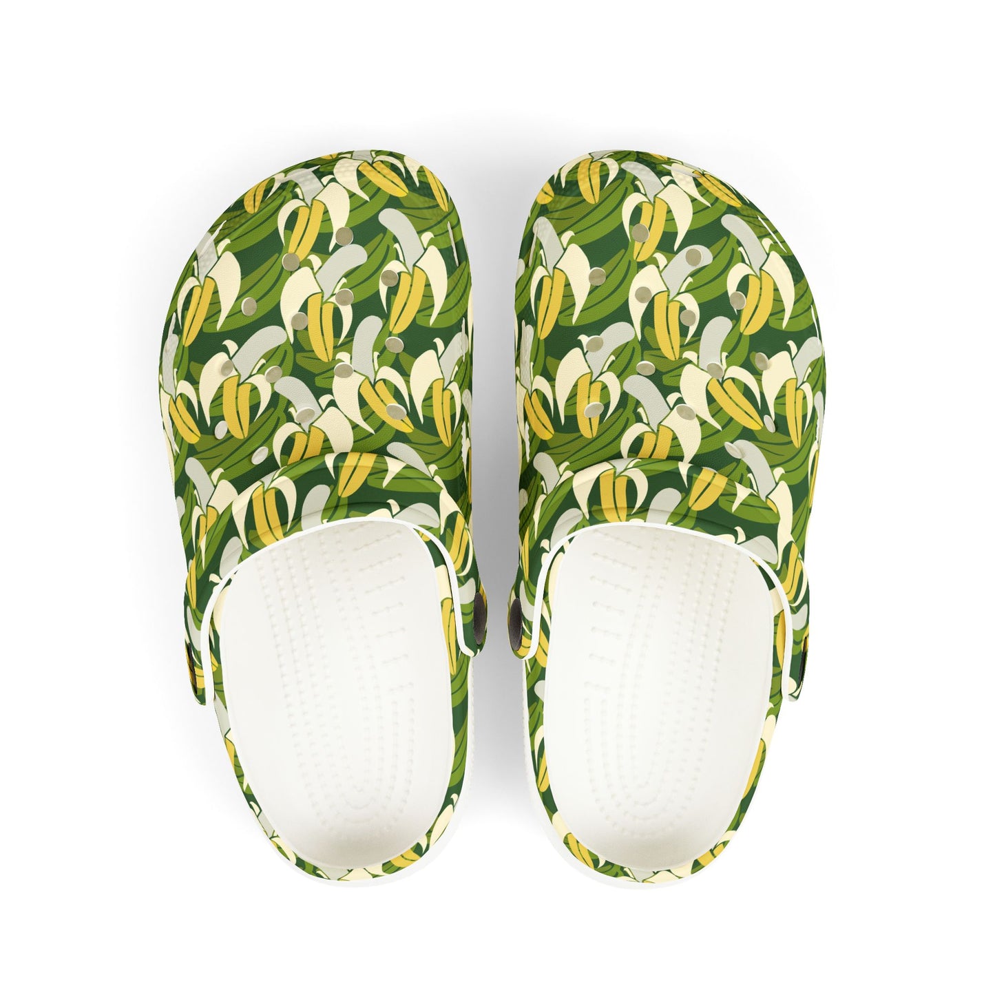 Fun Patterned Kid's Clogs - Perfect for Summer Adventures, Playful Footwear for Kids, Banana Design Slippers, Easy On/Off Kids [...]