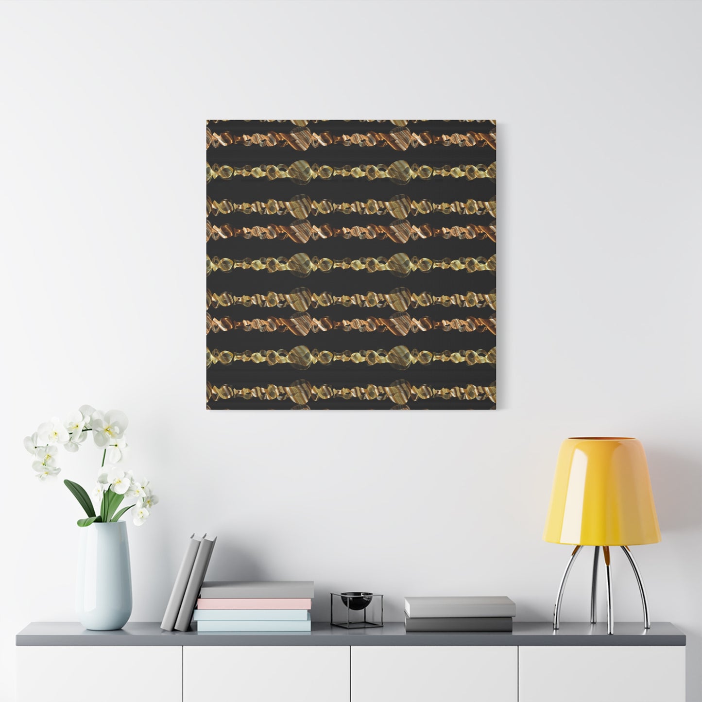 Artistic Canvas Gold and Black