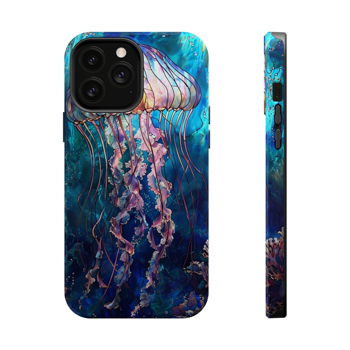 Jellyfish Ocean Magnetic Impact Phone Case