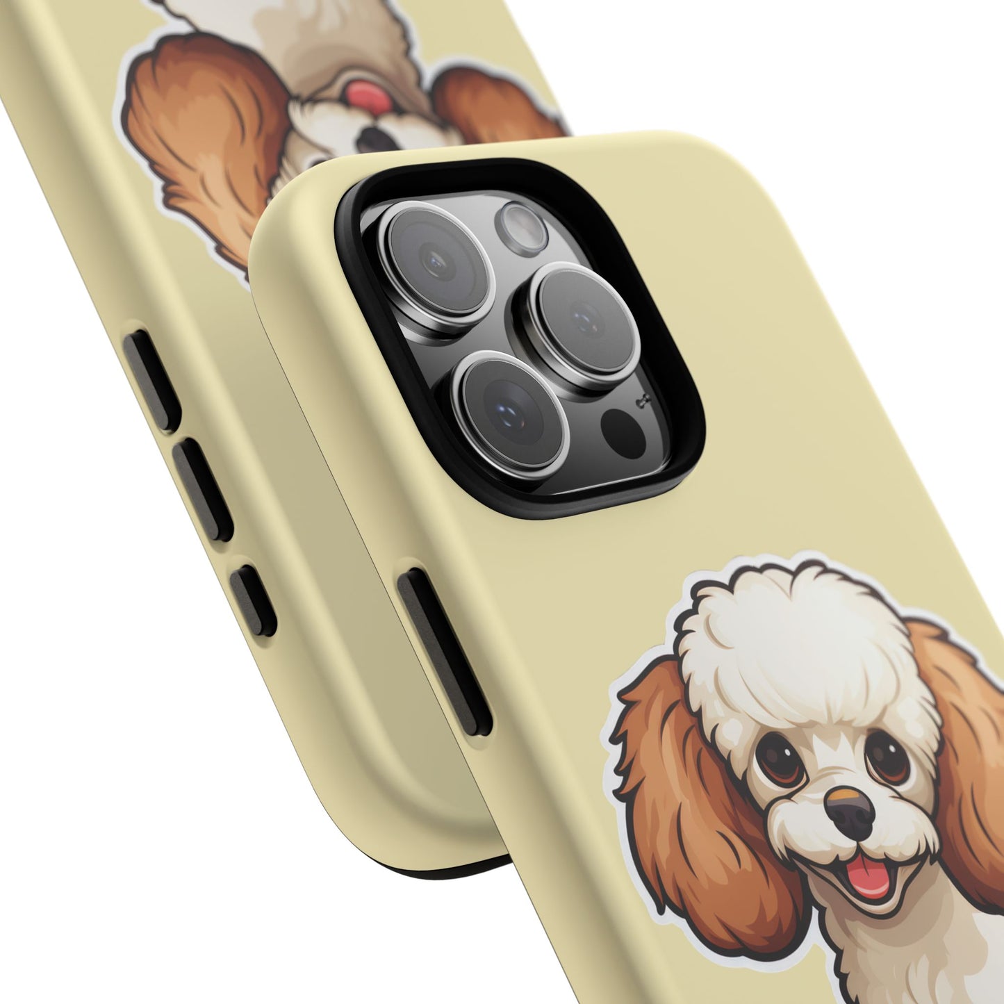 Cute Dog Phone Case, Pet Lover Gift, Custom Phone Cover, Cartoon Dog Case, Durable Phone Accessory