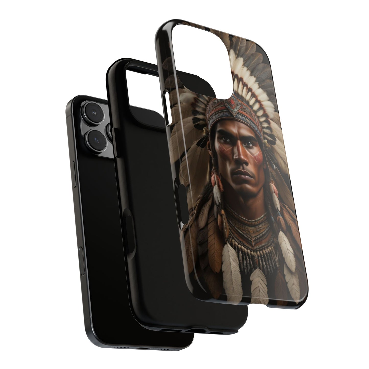 Native American Art Phone Case, Strong Culture Design, Unique Gift for Him or Her, Tough Cases, Customizable Protector, Tribal Style