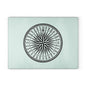 Nautical Compass Glass Cutting Board - Coastal Kitchen Decor, Perfect Gift for Chefs, Housewarming, Maritime Themed Events