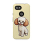 Cute Dog Phone Case, Pet Lover Gift, Custom Phone Cover, Cartoon Dog Case, Durable Phone Accessory