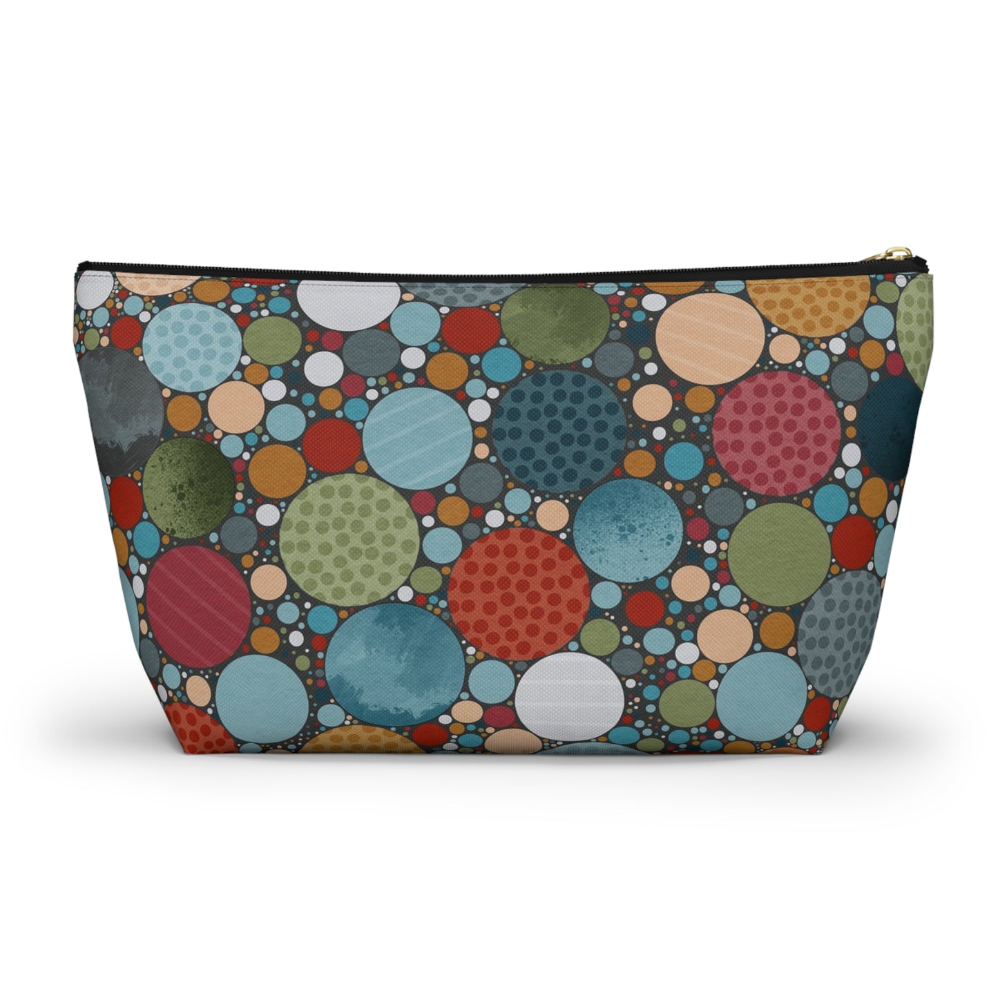 Colorful Polka Dot Accessory Pouch - Perfect for Travel, Makeup, Gifts, Organizing, and Everyday Use