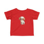Cute Puppy Infant Tee, Baby T-Shirt, Newborn Gift, Toddler Tee, Dog Lover Baby Clothes