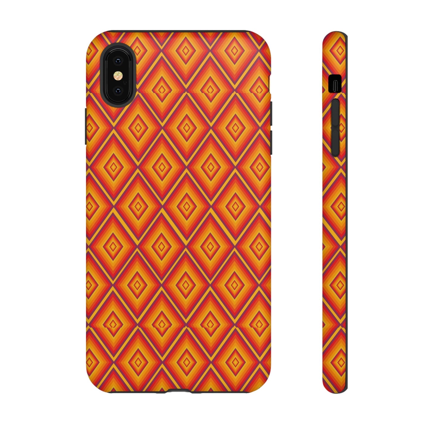 Geometric Phone Case, Tough Cases for Protection, Stylish Smartphone Cover, Vibrant Patterned Phone Accessory, Unique Gift Idea, [...]
