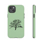 Minimalist Tree Phone Case, Nature-Inspired Phone Cover, Eco-Friendly Cell Phone Accessory, Perfect Gift for Nature Lovers