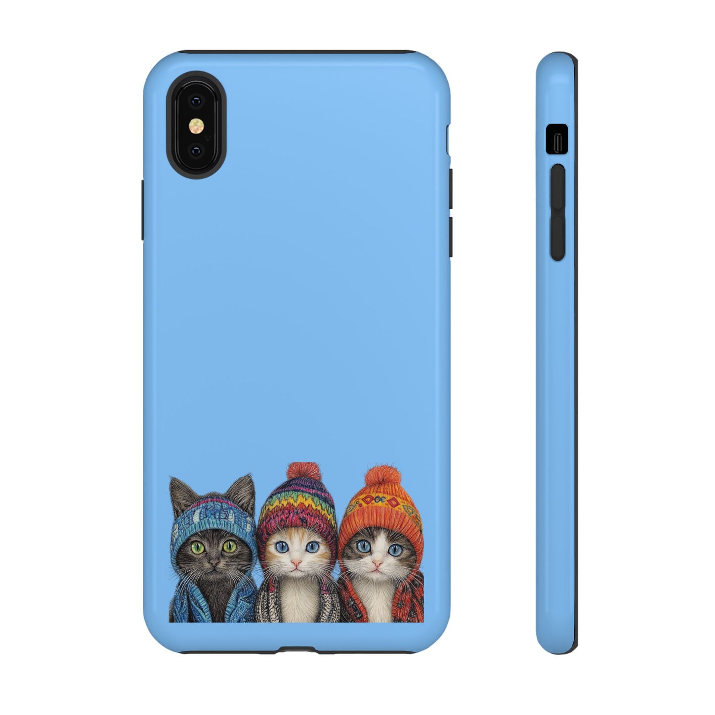 Cat-Themed Phone Case, Cute Cat Cases for Cat Lovers, Gifts for Cat Owners, Fun Cat Accessories, Holiday Present for Pet Lovers