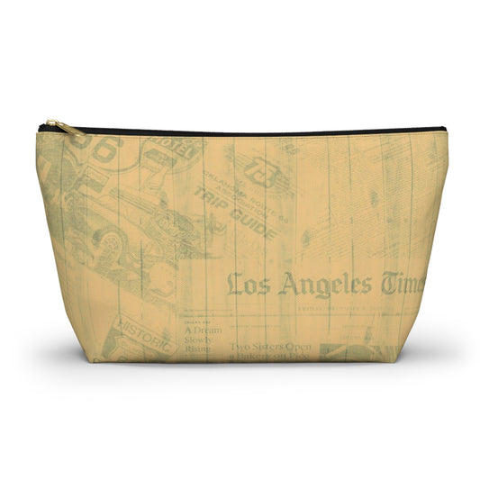 Vintage-Inspired Accessory Pouch with T-Bottom | Perfect for Travel, Makeup, or Organizing Essentials | Ideal Gift for Journal Lovers, [...]