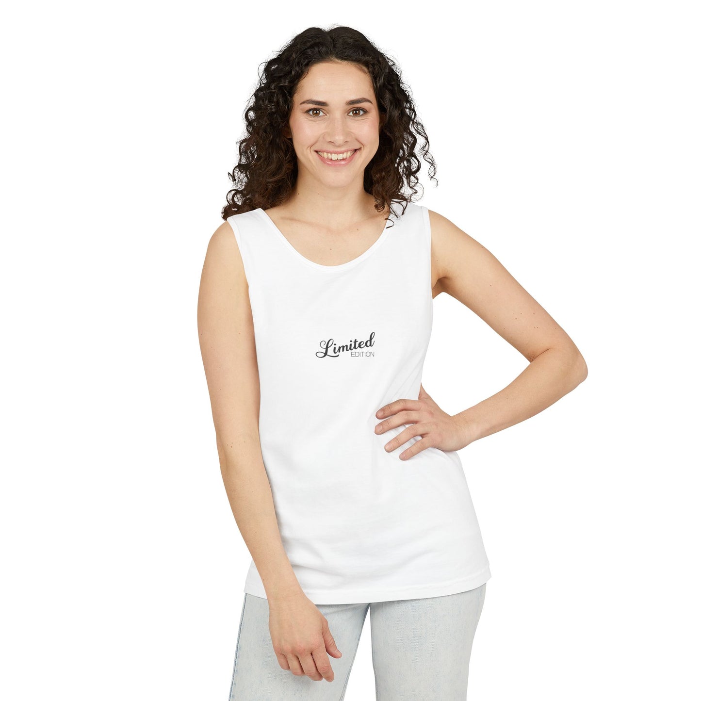 Limited Edition Unisex Garment-Dyed Tank Top, Summer Fashion, Beachwear, Gift for Him & Her, Casual Style, Relaxed Fit