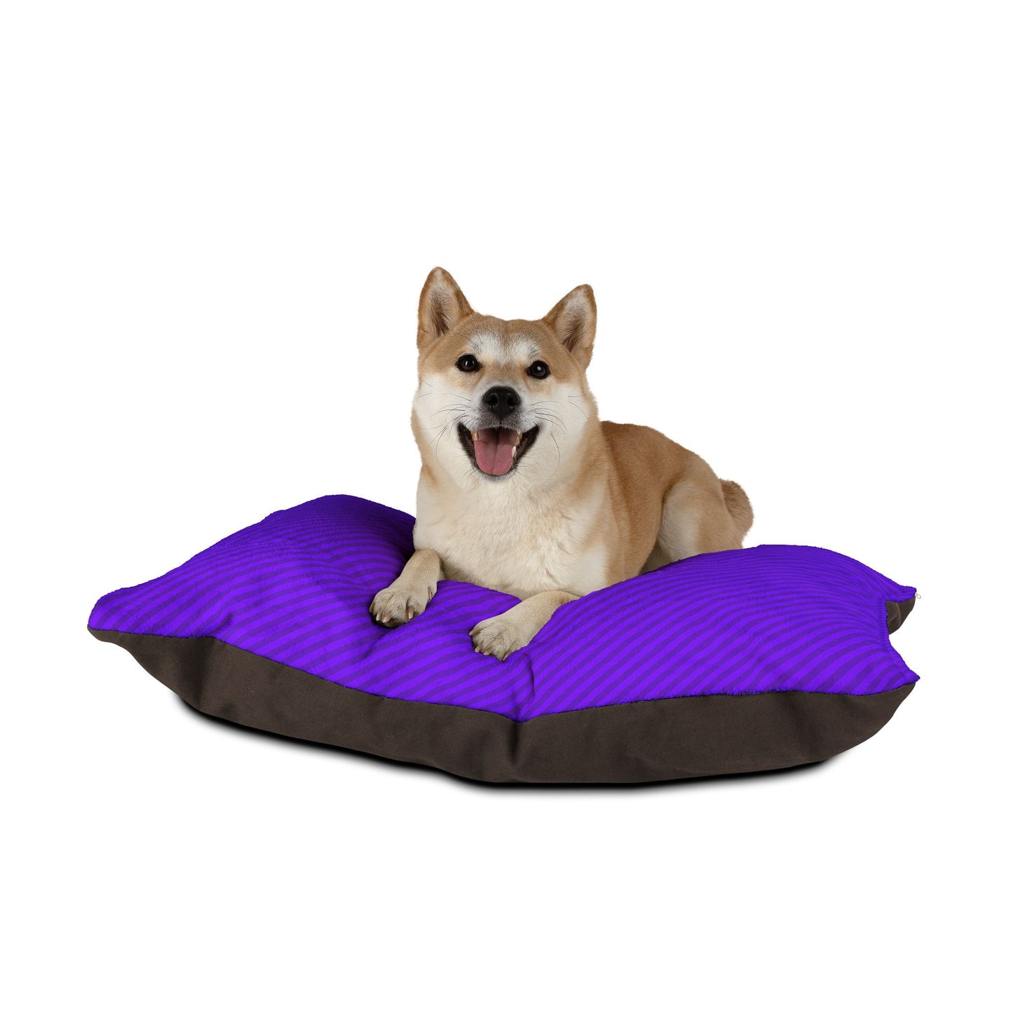 Cozy Purple Pet Bed, Dog Bed, Cat Bed, Luxury Sleeping Cushion, Comfortable Pet Lounge, Soft Plush Bedding