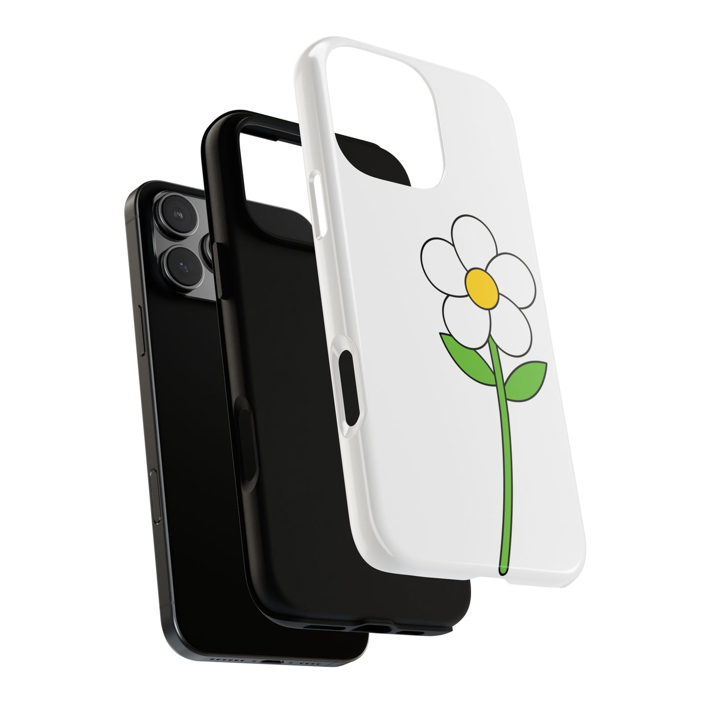 Floral Phone Case, Tough Cases with Flower Design, Cute Phone Accessory, Gifts for Her, Spring Decor, Unique Phone Cases