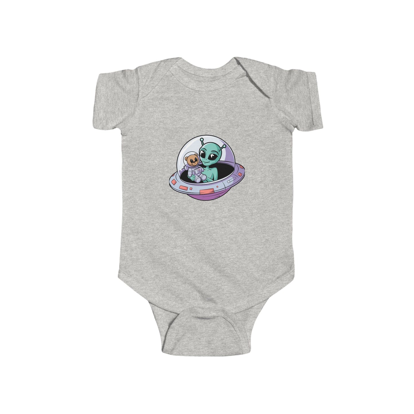 Cute Alien Baby Bodysuit, Adorable Gift for Newborns, Baby Shower Outfit, Infant Apparel, Great for Space Lovers