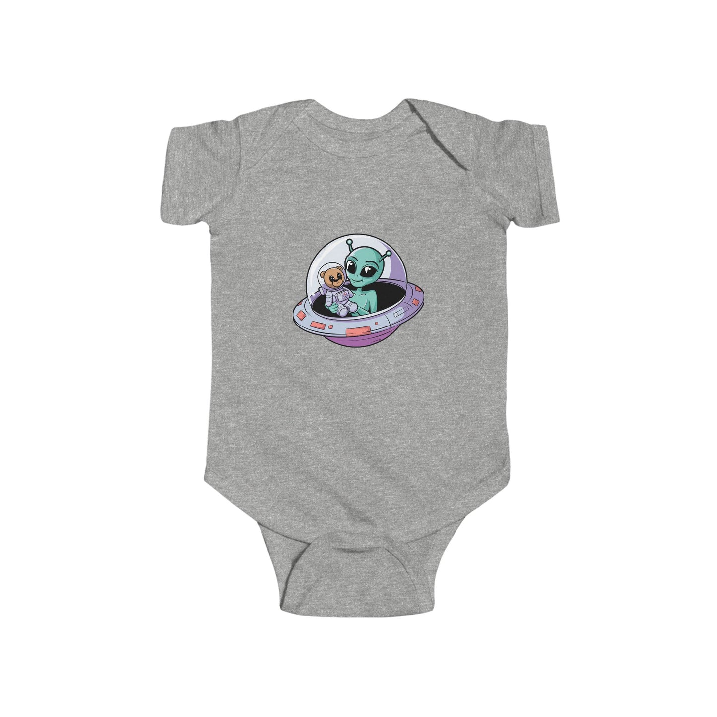Cute Alien Baby Bodysuit, Adorable Gift for Newborns, Baby Shower Outfit, Infant Apparel, Great for Space Lovers