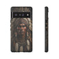 Native American Art Phone Case, Strong Culture Design, Unique Gift for Him or Her, Tough Cases, Customizable Protector, Tribal Style