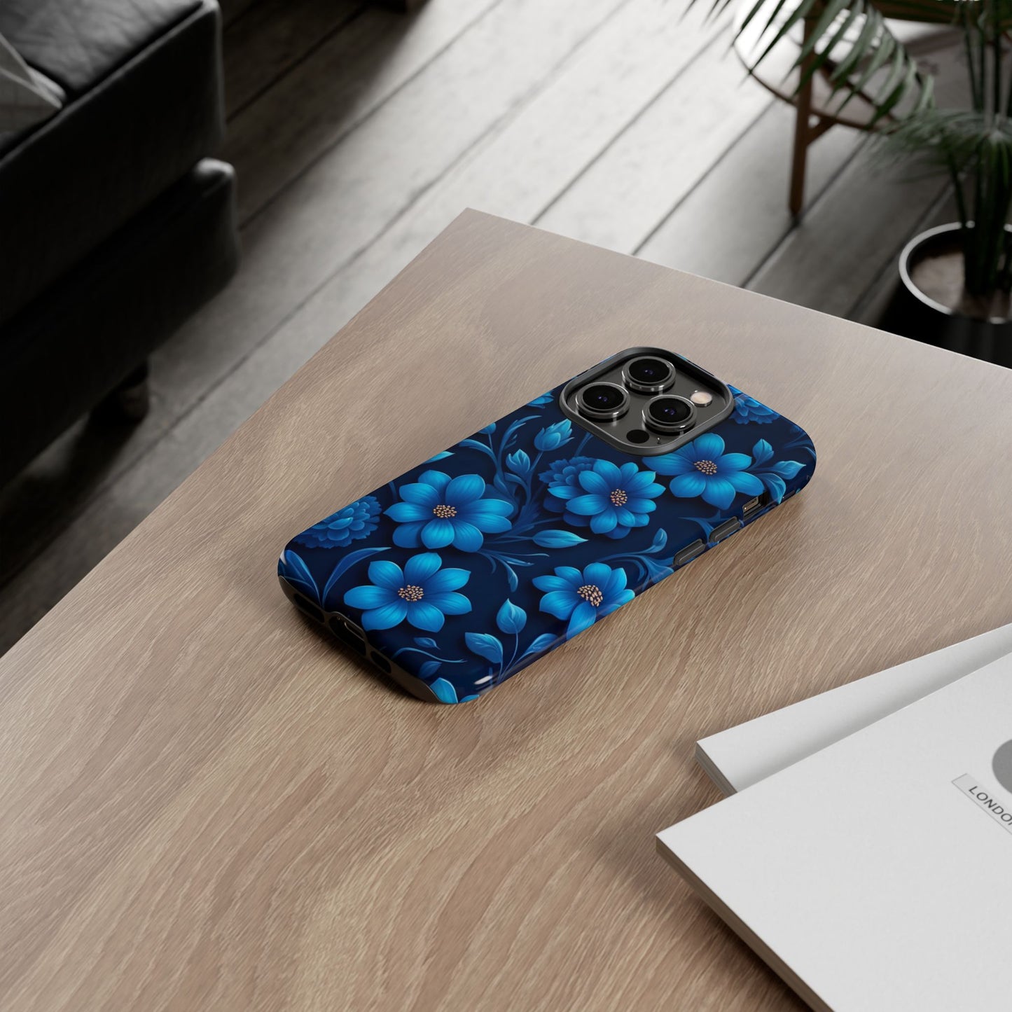 Tough Cases: Floral iPhone Case, Vibrant Phone Cover, Flower Patterned Case, Protective Floral Design, Spring Gift Idea