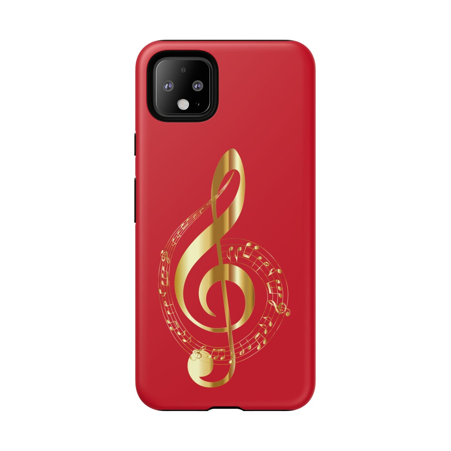 Tough Cases - Red Musical Note