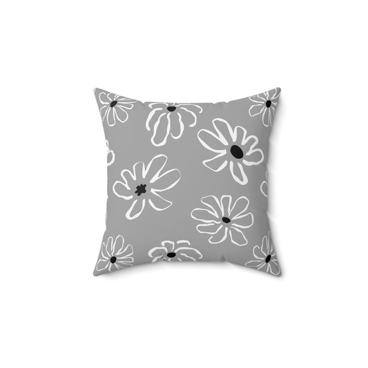 Floral Accent Pillow for Cozy Decor, Home Decor, Gift for Her, Spring Decor, Living Room Accessory