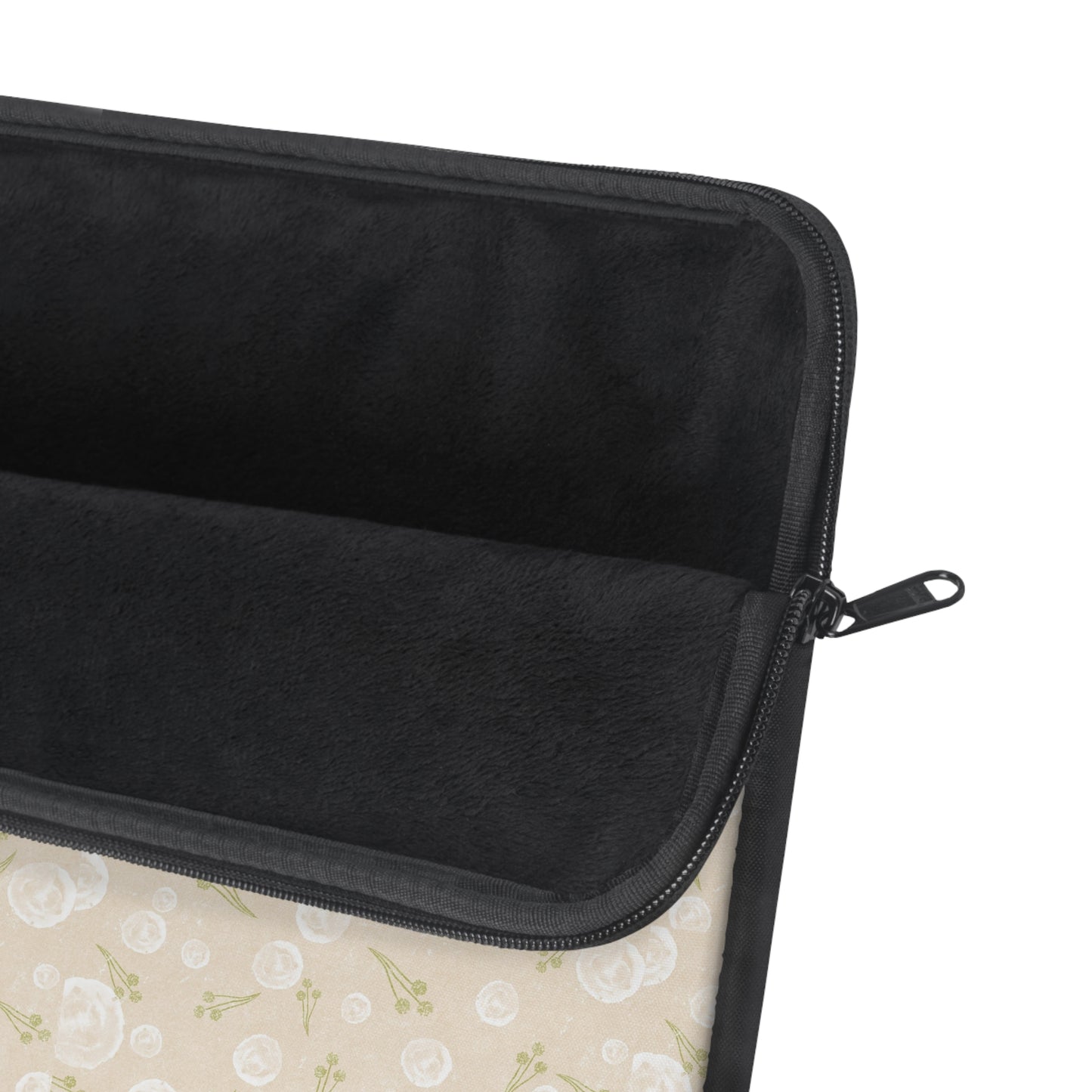 Chic Floral Laptop Sleeve - Stylish Computer Case, MacBook Protector, Unique Gift for Students, Elegant Tech Accessory