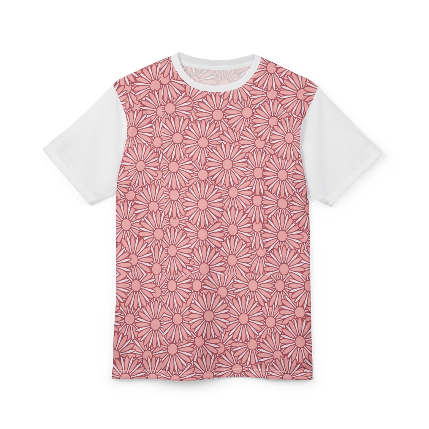 Daisy Print Unisex T-Shirt, Floral Tee, Casual Summer Shirt, Gift for Her