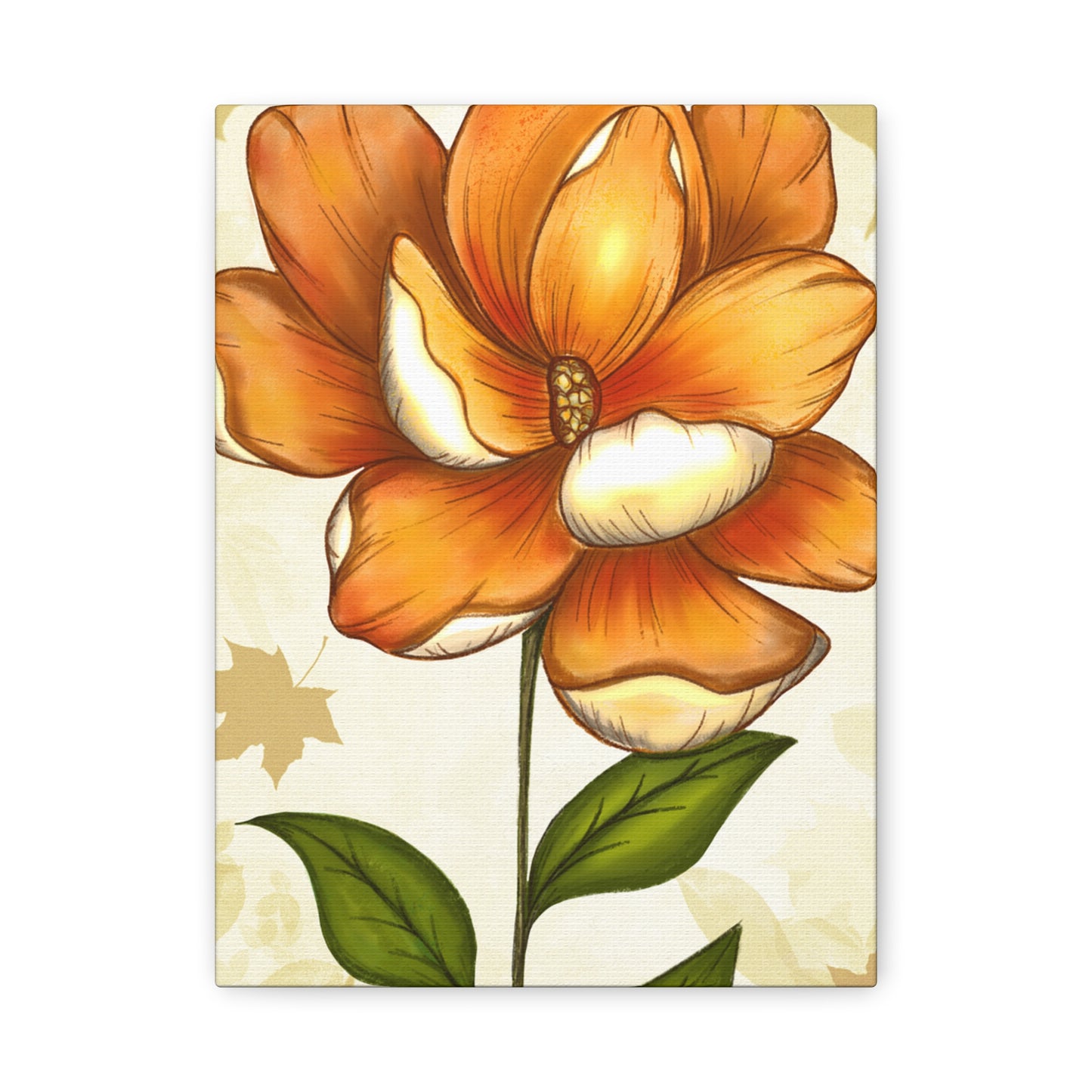 Copy of Matte Canvas, Stretched, 1.25" Tulips Pink and Purple Flowers