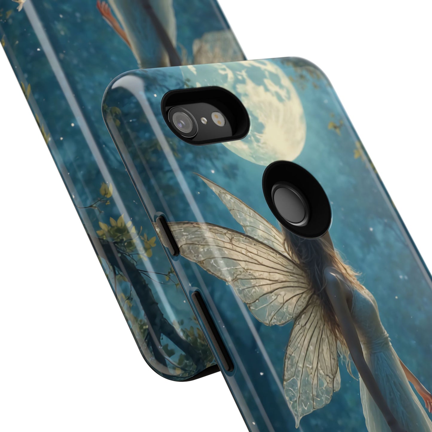 Fairy Moon Phone Case | Tough Cases for Nature Lovers, Fantasy Gift, Boho Phone Accessory, Ethereal Aesthetic, Magical Design