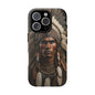 Native American Art Phone Case, Strong Culture Design, Unique Gift for Him or Her, Tough Cases, Customizable Protector, Tribal Style