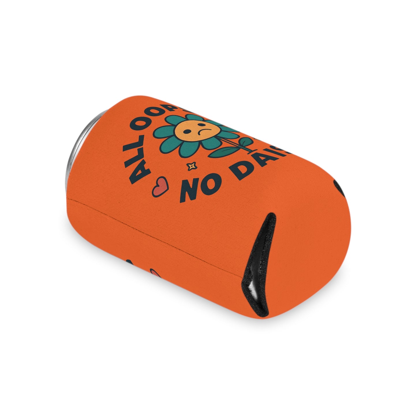 Cheerful Can Cooler with Flower Design - Great for Parties, Picnics, Gifts, Beach Days, and Summer Celebrations