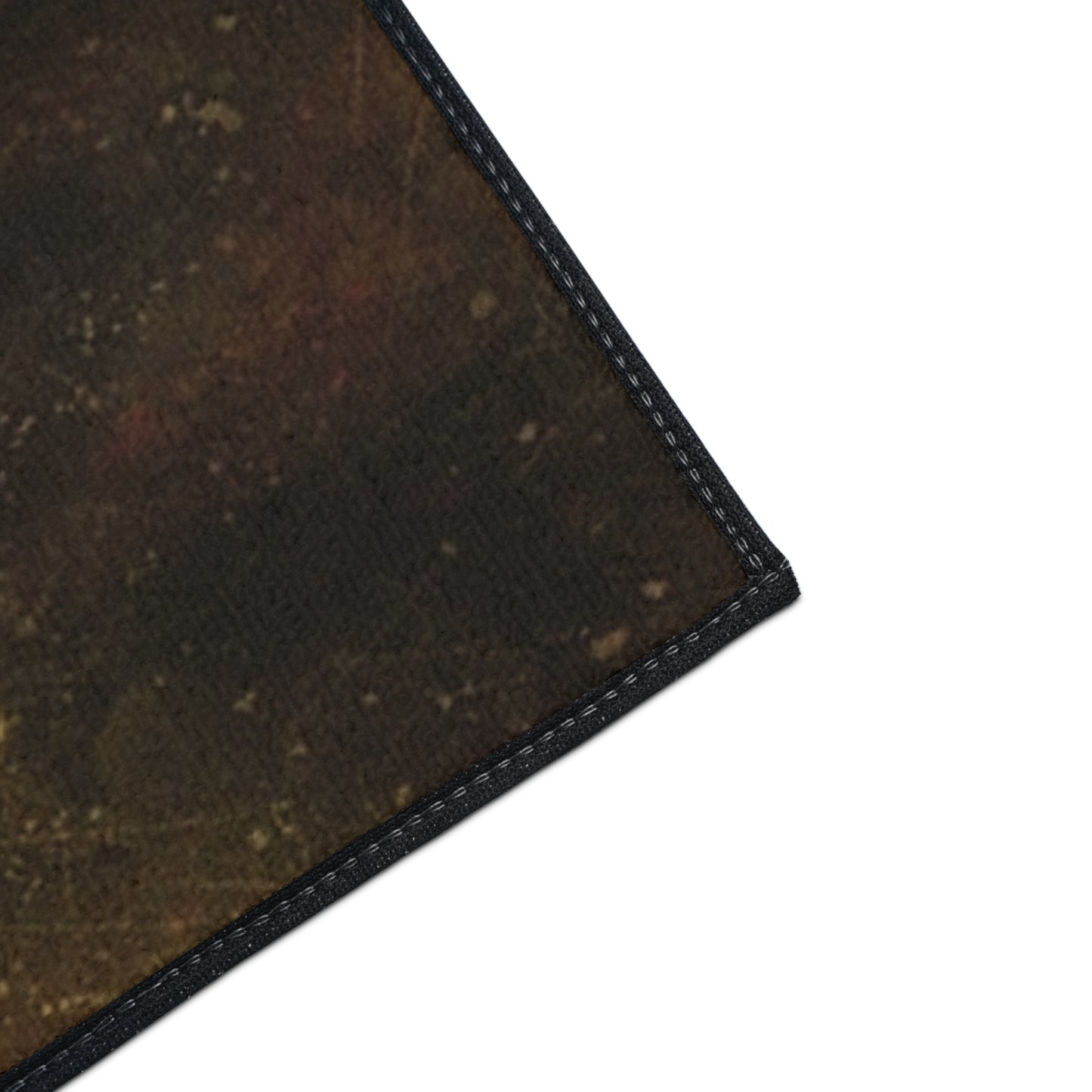 World Map Floor Mat — Rustic Watercolor Earth Doormat