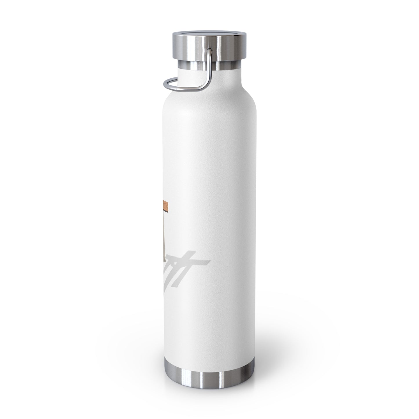 Inspirational Copper Vacuum Insulated Bottle, Faith, Style, Travel, Gifts, Christian