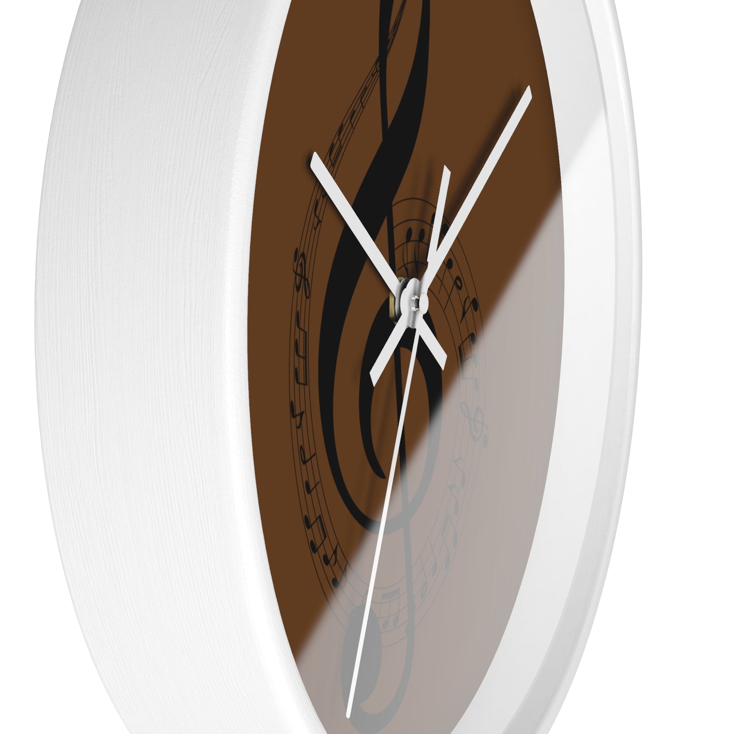 Musical Notes Wall Clock, Unique Home Decor for Musicians