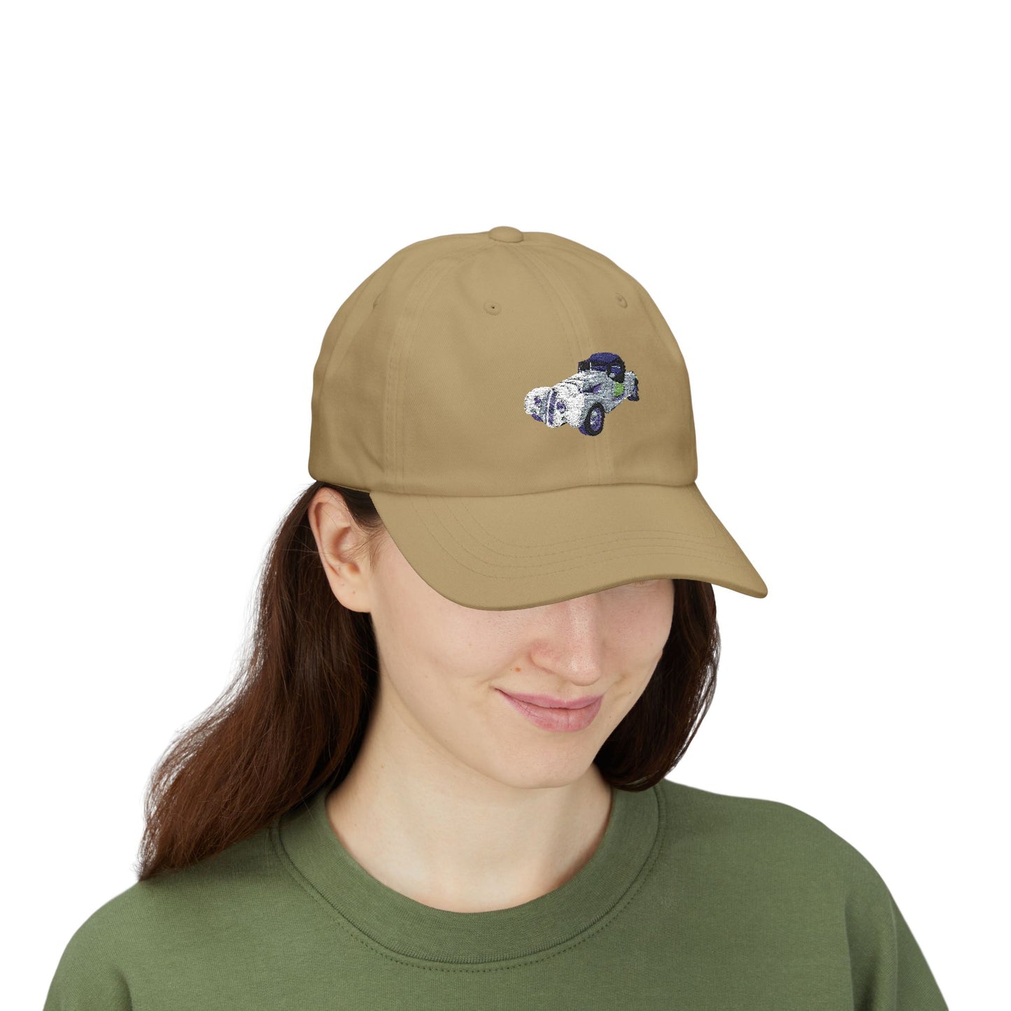 Classic Car Dad Cap, Vintage Auto Hat, Perfect Gift for Car Lovers, Adjustable Dad Hat, Casual Style for Any Occasion