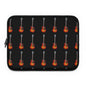 Guitar Pattern Laptop Sleeve | Music Lover Gift, Tech Organizer, Unique Laptop Case, Geek Gift, Rock Music Accessory