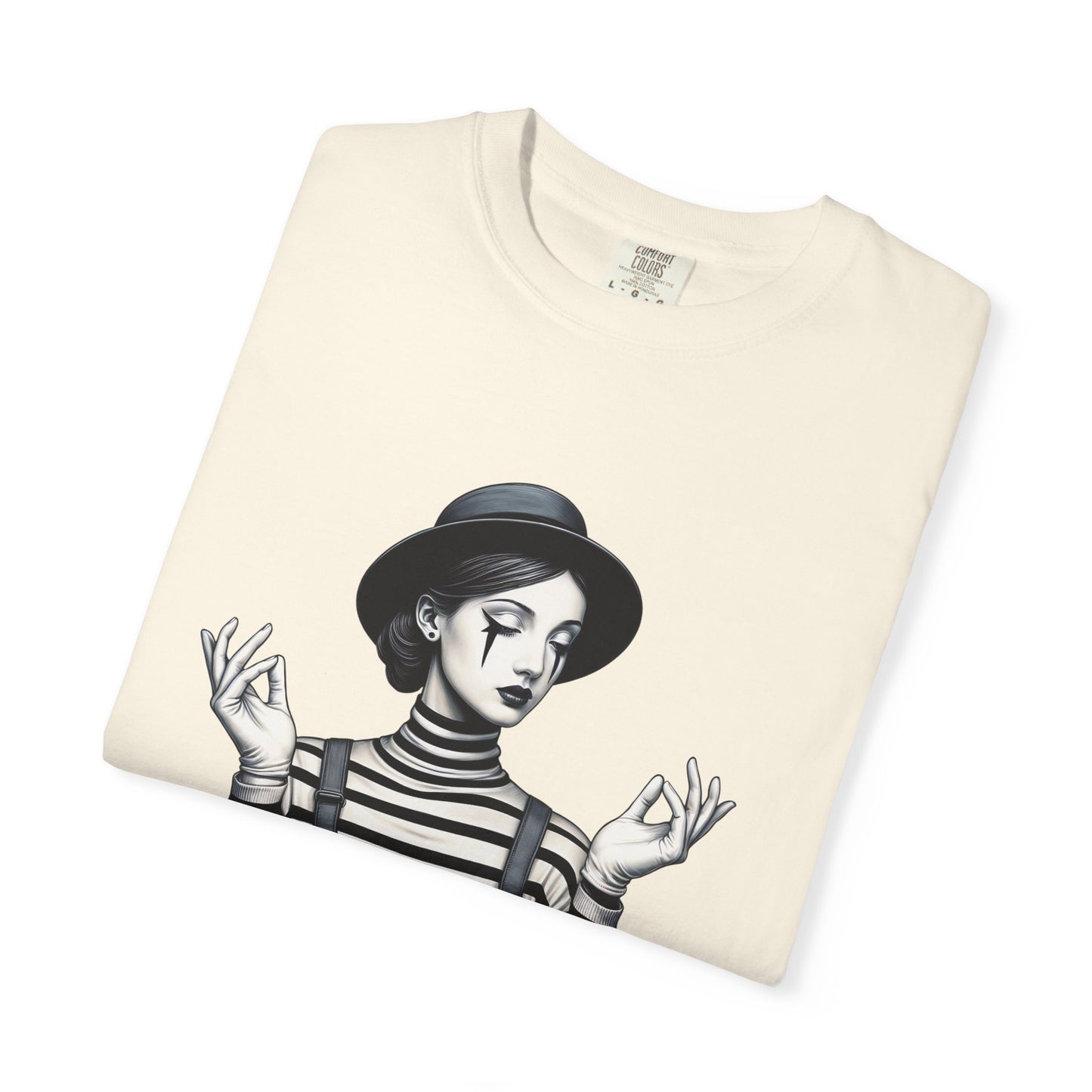 Gothic Striped Graphic Unisex T-Shirt, Edgy Casual Wear