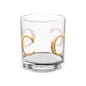 Elegant Monogrammed Rocks Glass | Personalized Whiskey Glass Letter C