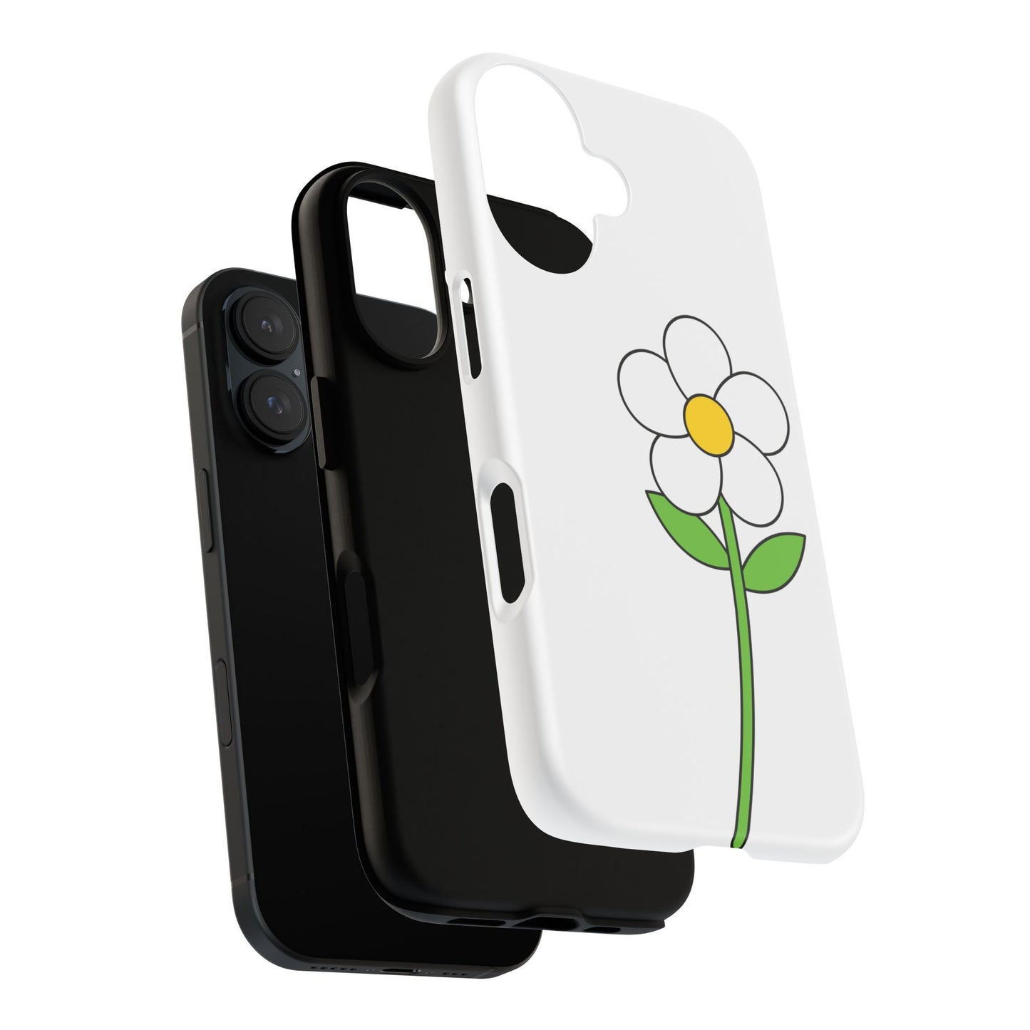 Floral Phone Case, Tough Cases with Flower Design, Cute Phone Accessory, Gifts for Her, Spring Decor, Unique Phone Cases