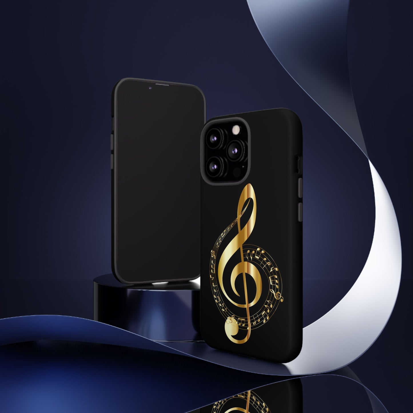 Tough Cases black gold musical Note