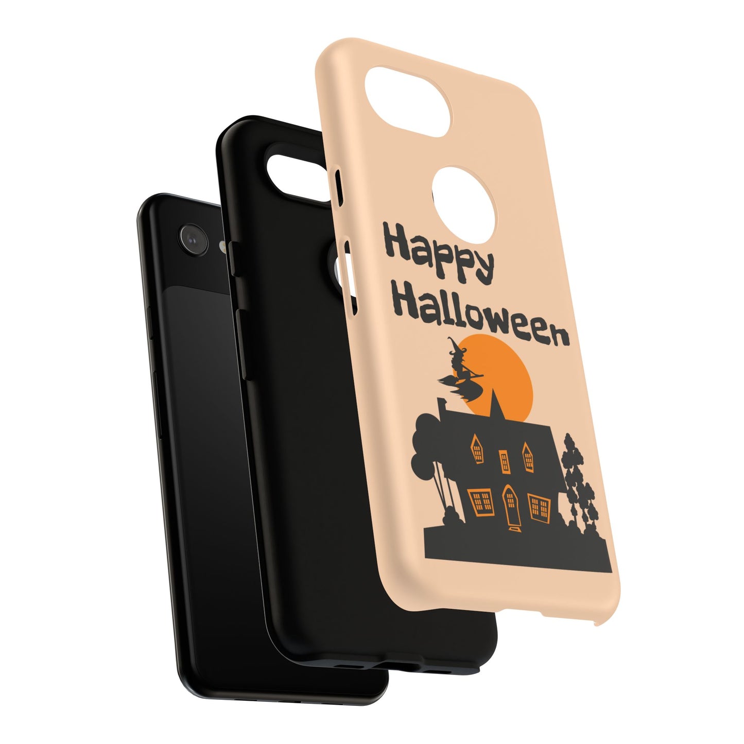 Halloween Phone Case, Spooky Mobile Cover, Tough Case for Phone, Witch Design, Fall Decor, Unique Gift for Halloween