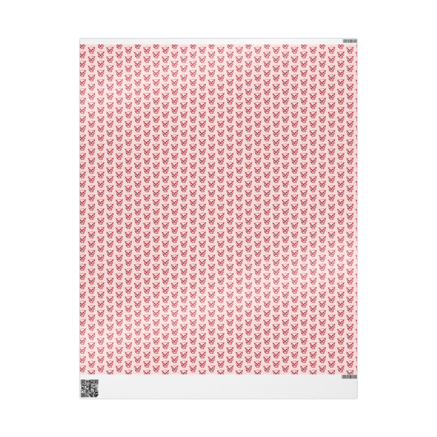 Cute Pig Pattern Wrapping Paper, Gift Wrap for Birthdays, Holidays, Baby Showers, Party Decor, Craft Projects