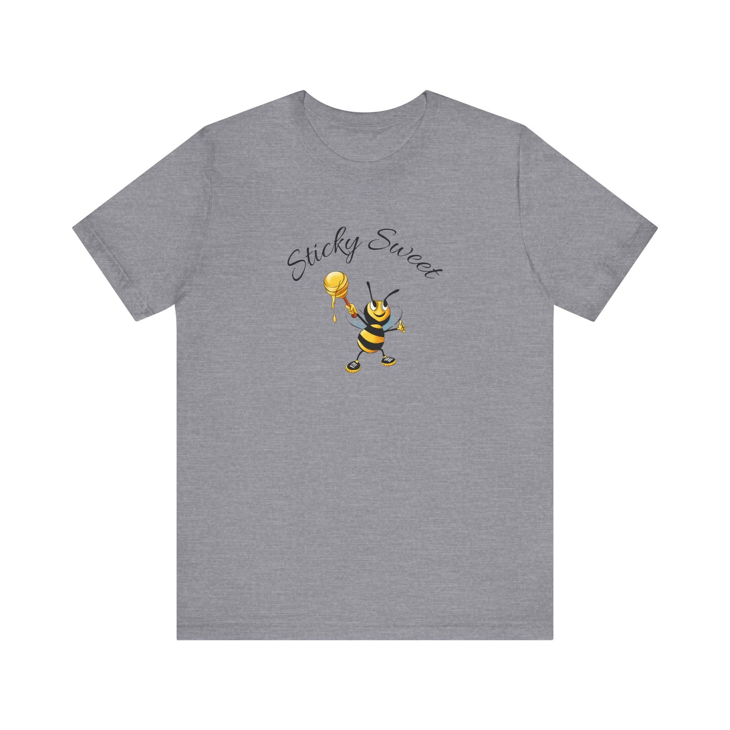 Sticky Sweet Bee Unisex Tee, Cute Bee T-Shirt, Honey Lover Gift